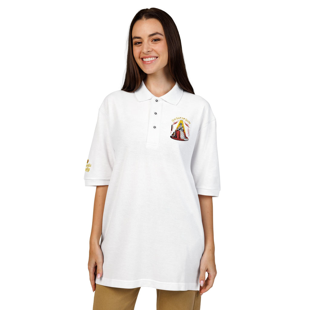 Women's "God Save The Queen" Polo Shirt