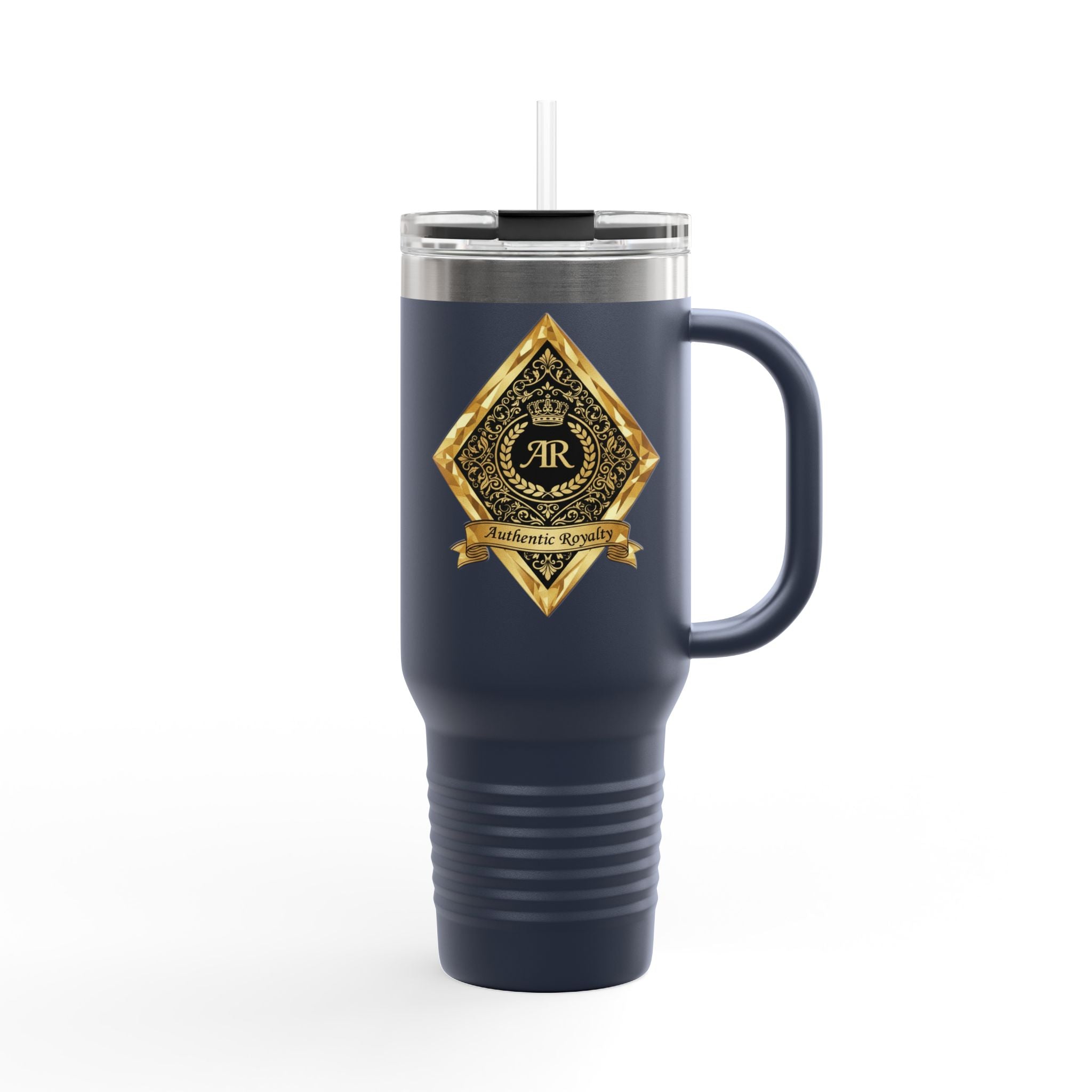 40oz "Gold Crest"  Tumbler