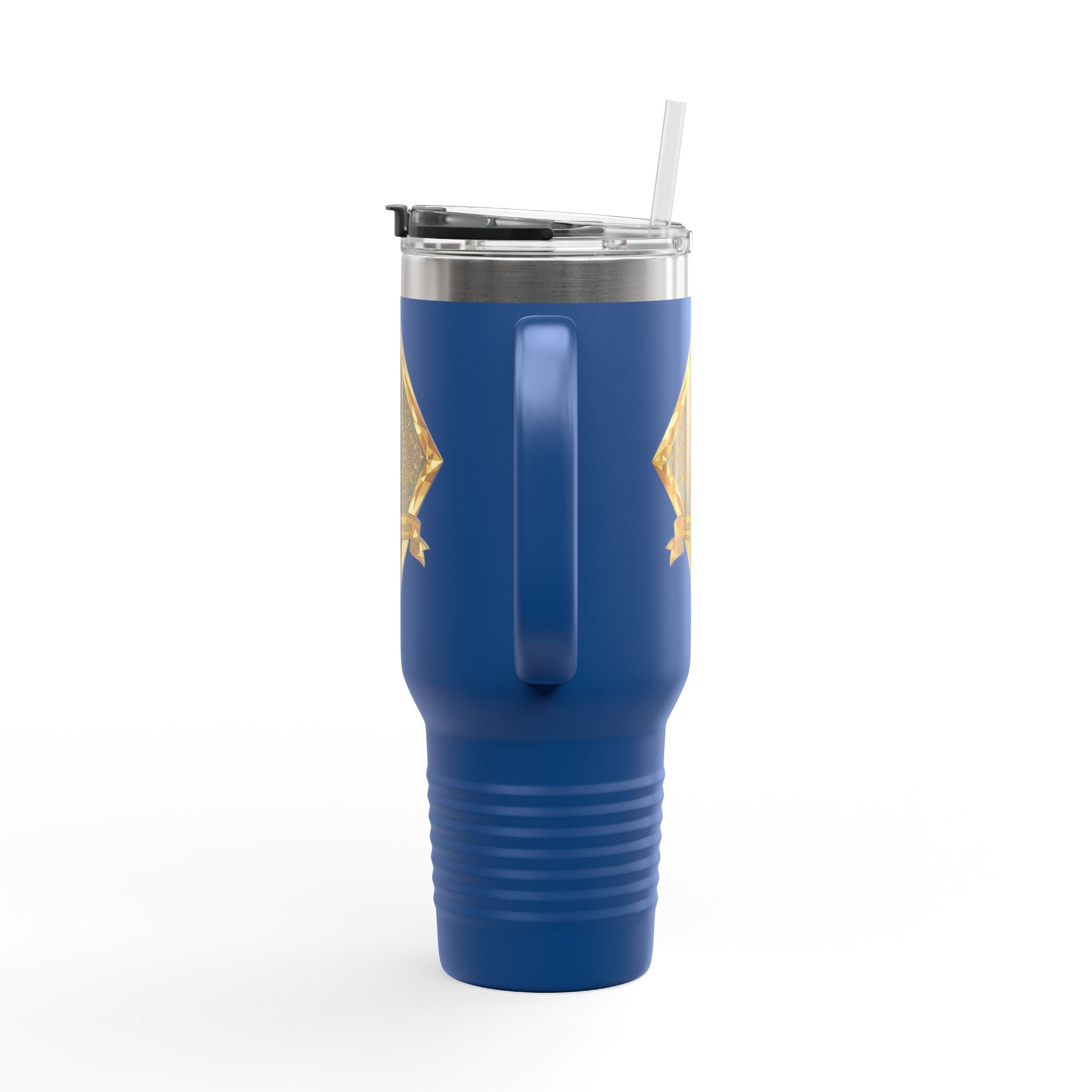 40oz "Gold Crest"  Tumbler