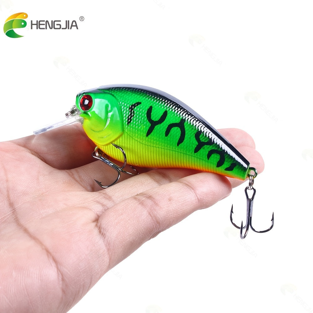 [Shallow Crankbait] 6pcs Shallow Diving Crankbait | Catch More Bass & Pike with Artificial Wobbler Hard Bait Fishing Lure