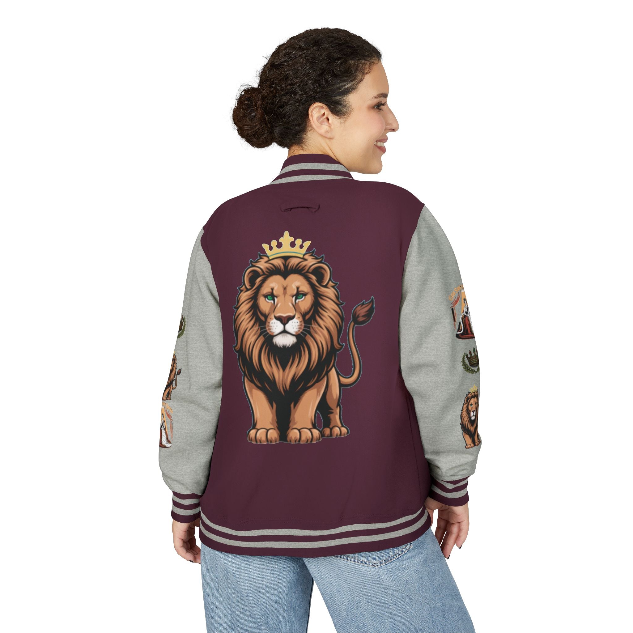Authentic Royalty "Crowned Queen" Letterman/Varsity Jacket