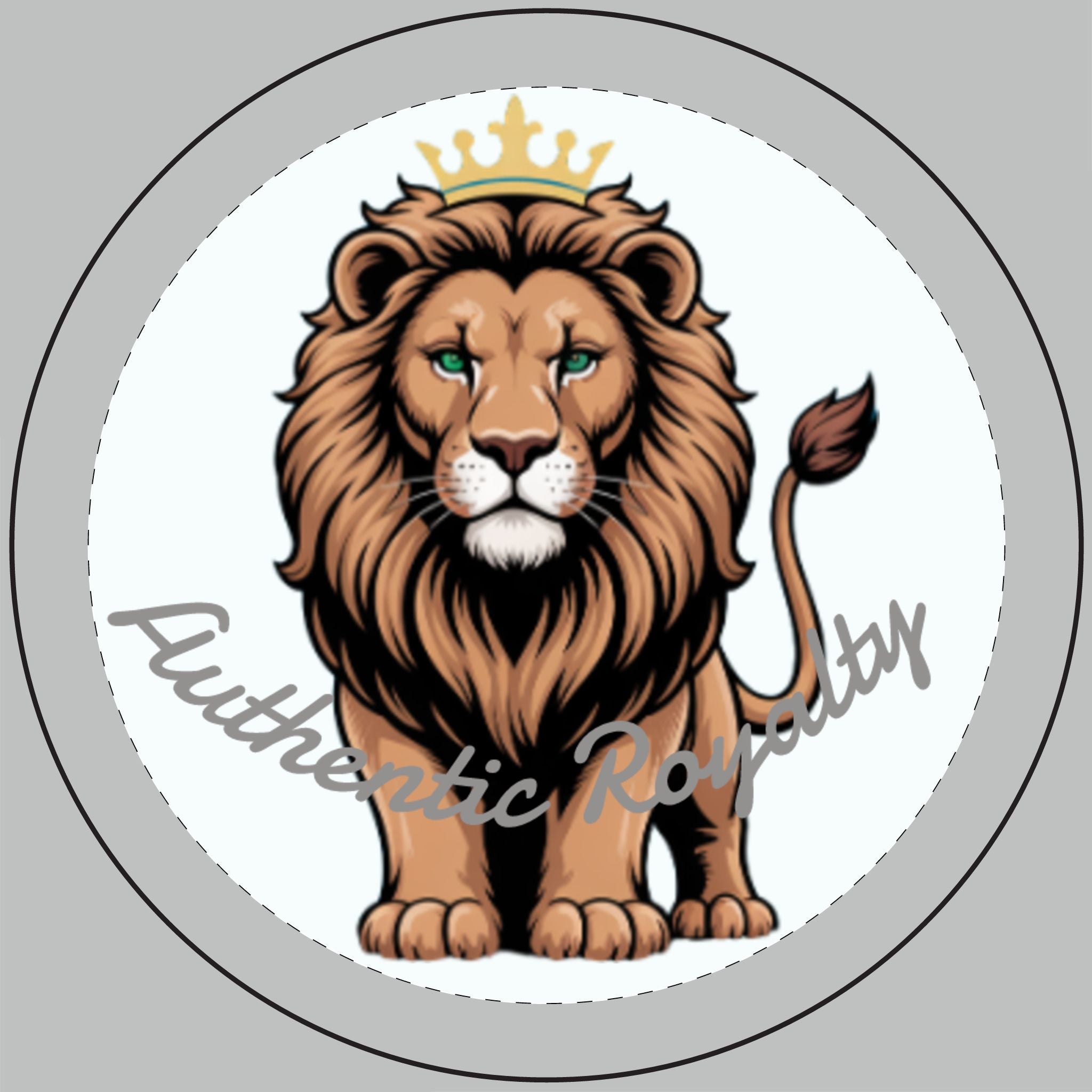 Authentic Royalty "Queen Lion" (Engraved) Soy Candle —  14oz Scented Candle