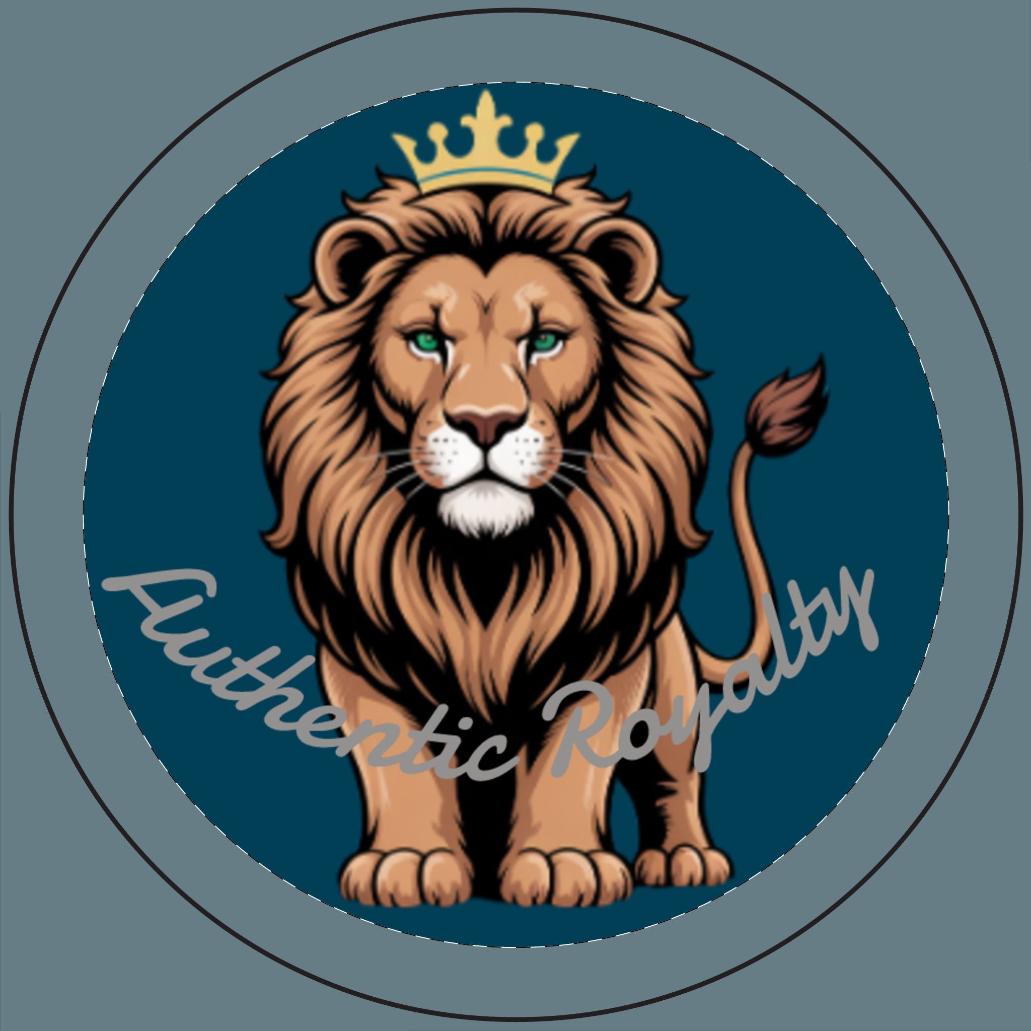 Authentic Royalty "Queen Lion" (Engraved) Soy Candle —  14oz Scented Candle