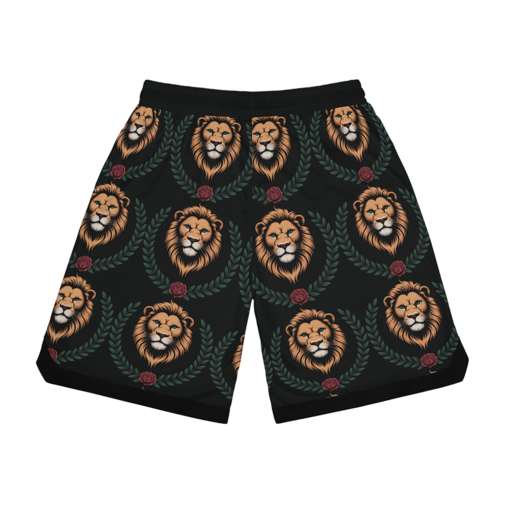 Authentic Royalty "Lion Crest" Basketball Shorts