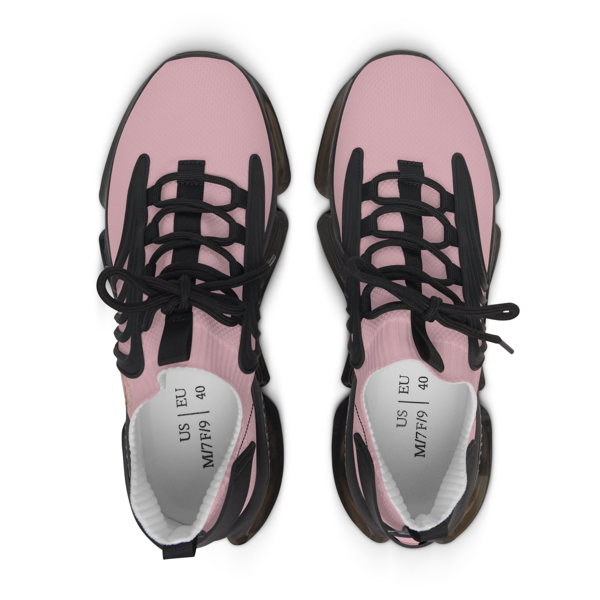 KoolKingKickz Women's "Plush Pink" Mesh Sneakers