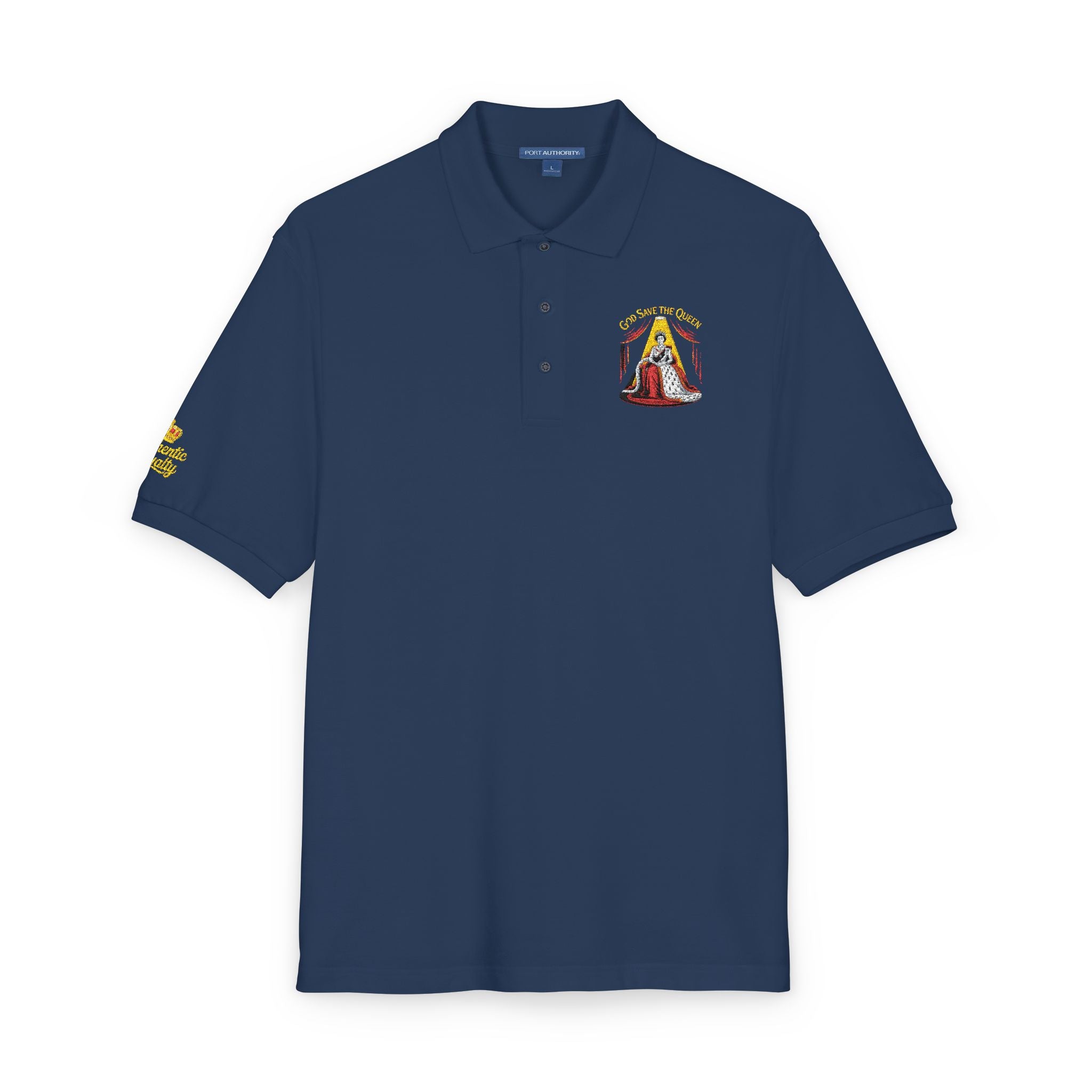 Women's "God Save The Queen" Polo Shirt