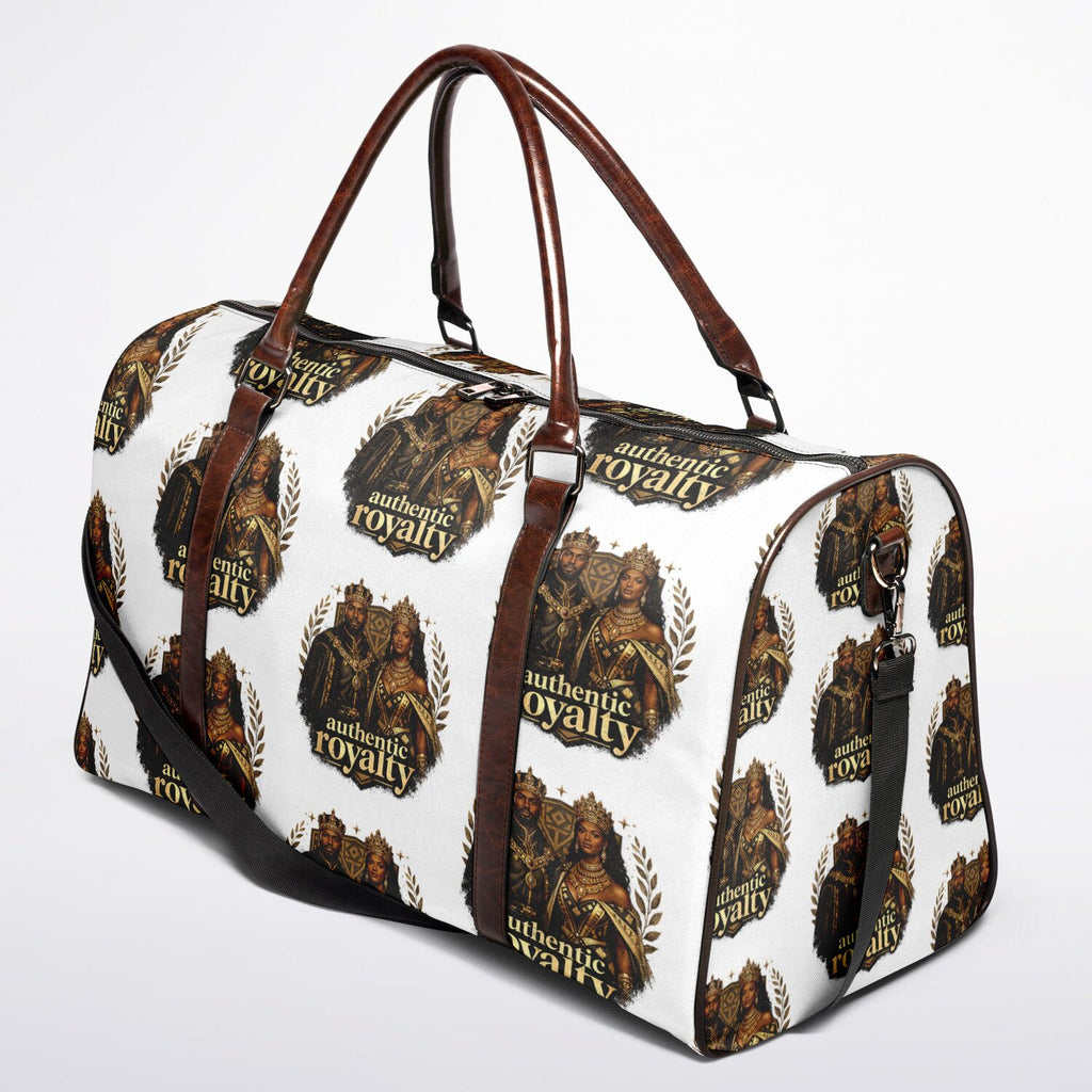 "King & Queen" Canvas Duffel Bag, Large