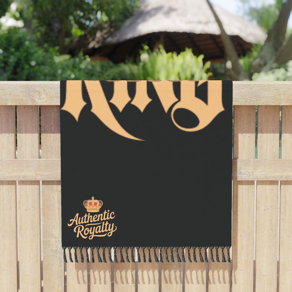 Authentic Royalty "Crowned King"  Boho Beach Towel/Cloth