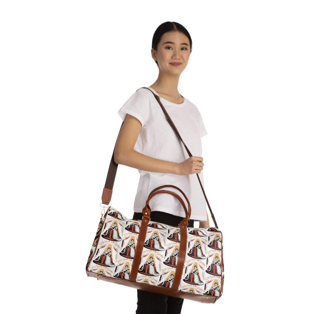 Crowned Queen Waterproof Travel Bag