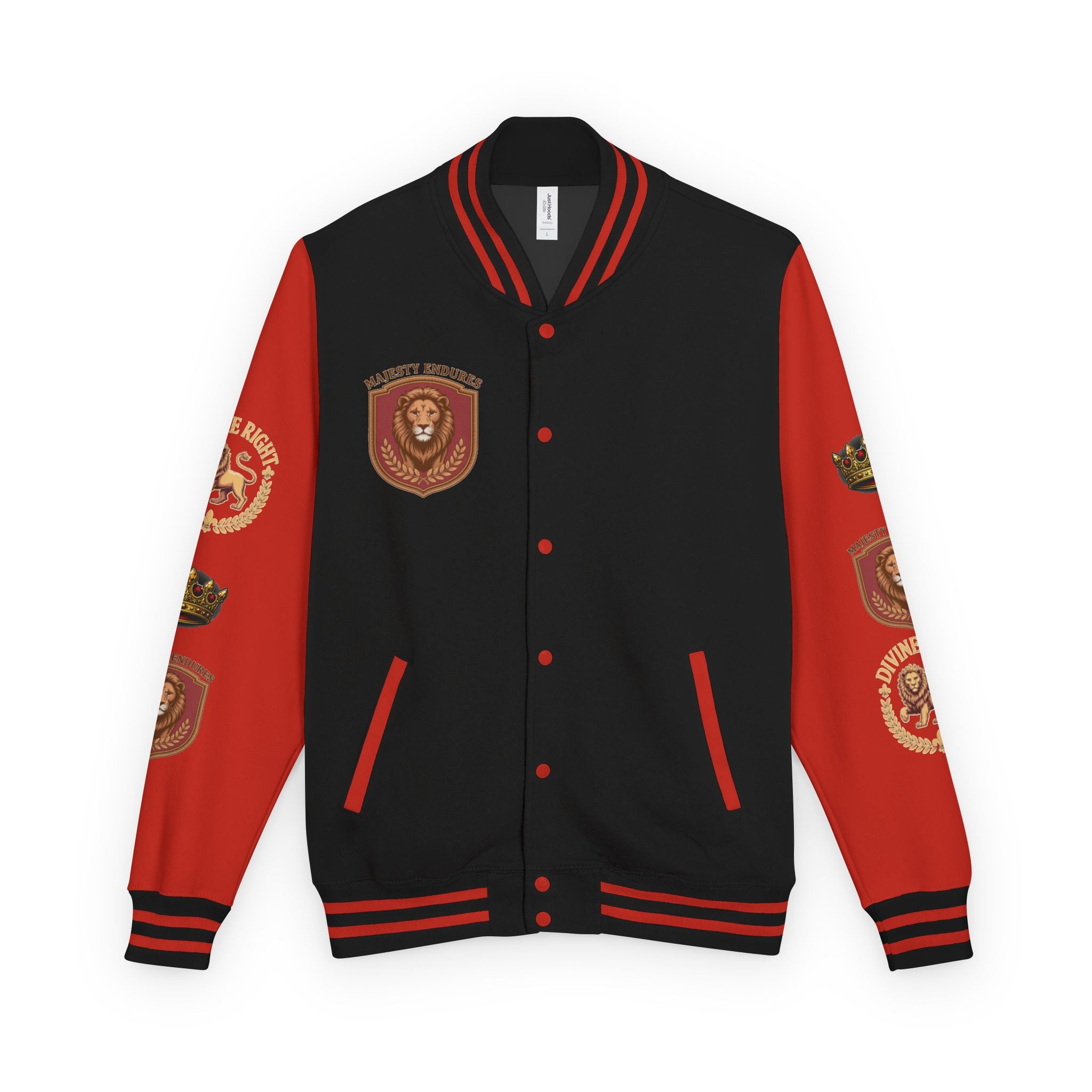 Men's "Crowned King" Varsity Jacket