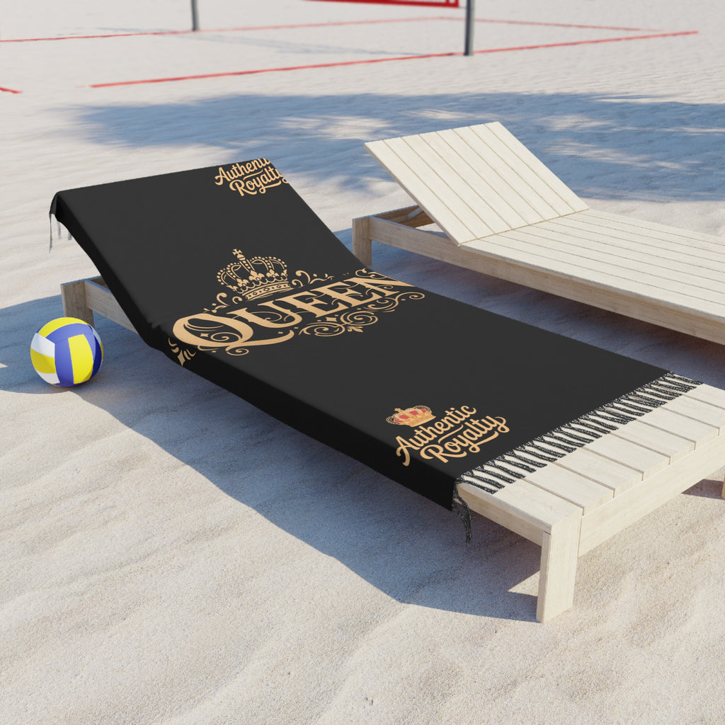 Authentic Royalty "Crowned Queen" Boho Beach Towel/Cloth