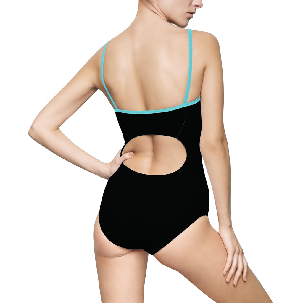 Gold Crown One-Piece Swimsuit