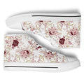KoolKingKickz Women's "Plush Peony" High Top Shoes