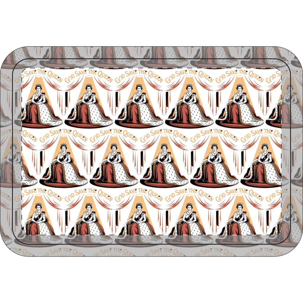 "God Save the Queen" Bathroom Mats & Lid Cover Set