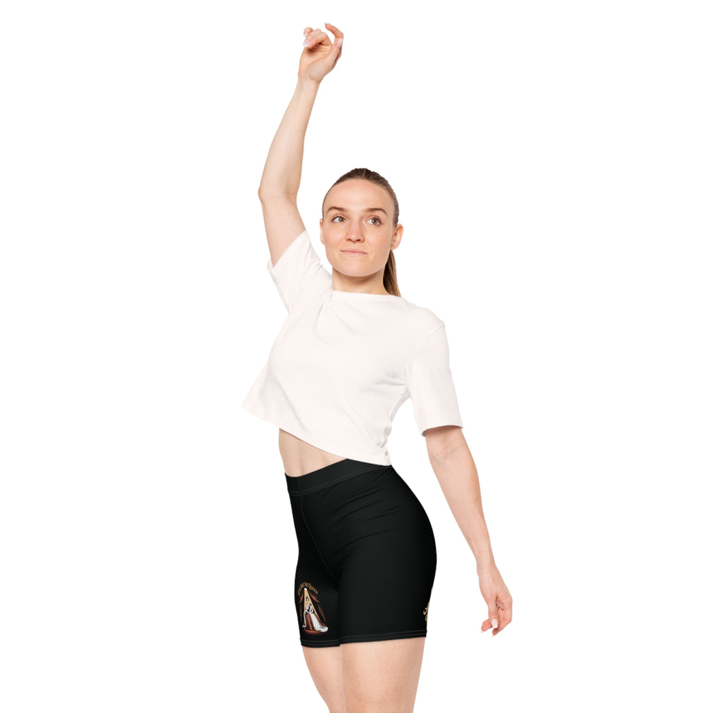 "God Save The Queen" Biker Shorts