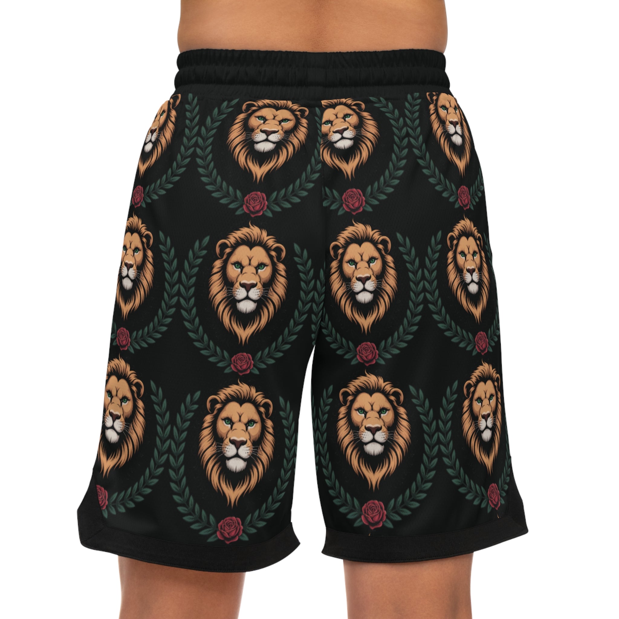Authentic Royalty "Lion Crest" Basketball Shorts