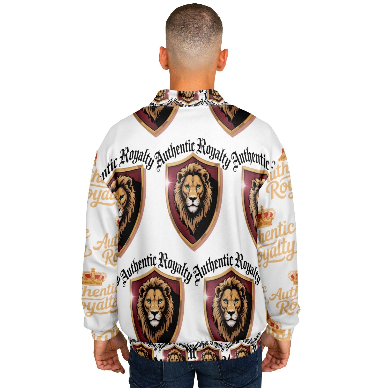 "King Lion" Heavyweight Baseball Jacket