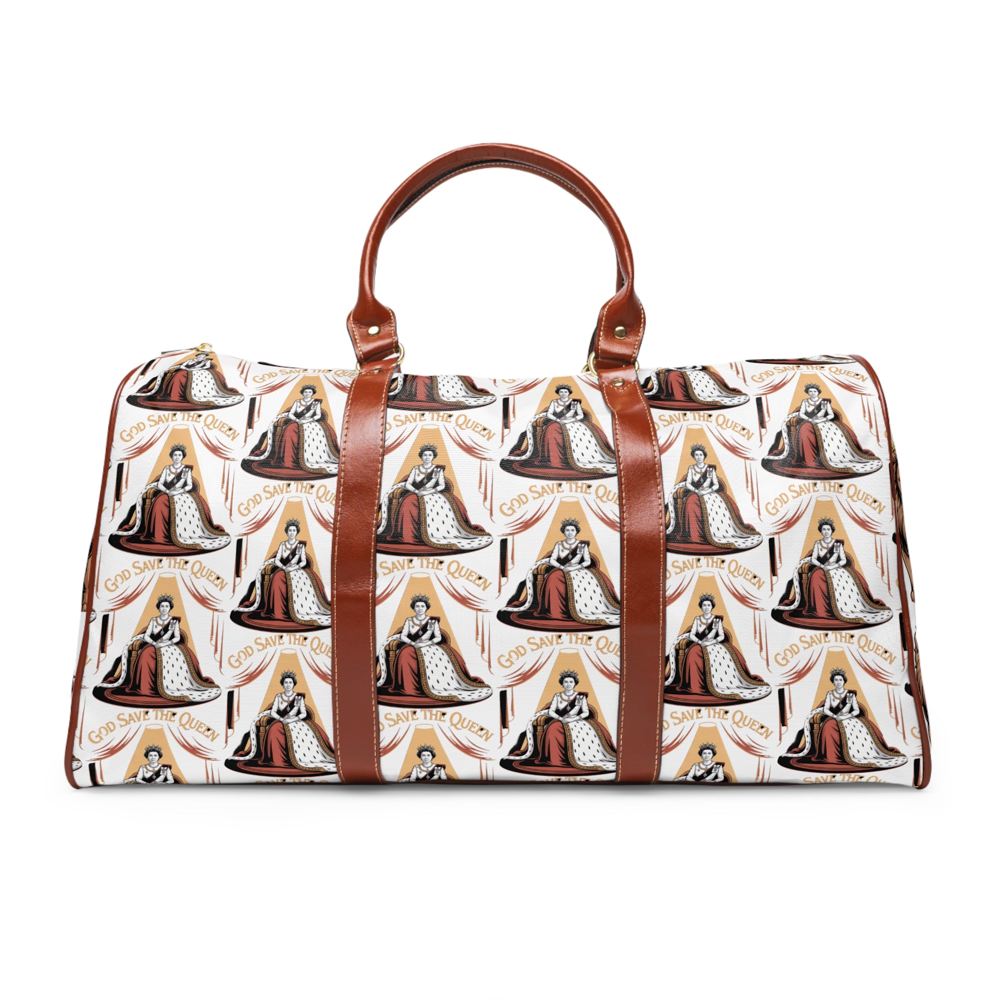 Crowned Queen Waterproof Travel Bag