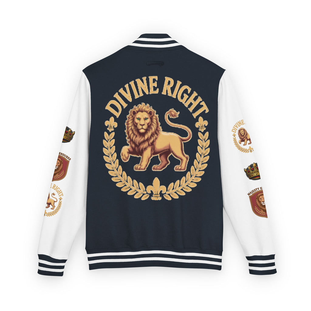 Authentic Royalty Men's "Crowned King" Letterman/Varsity Jacket