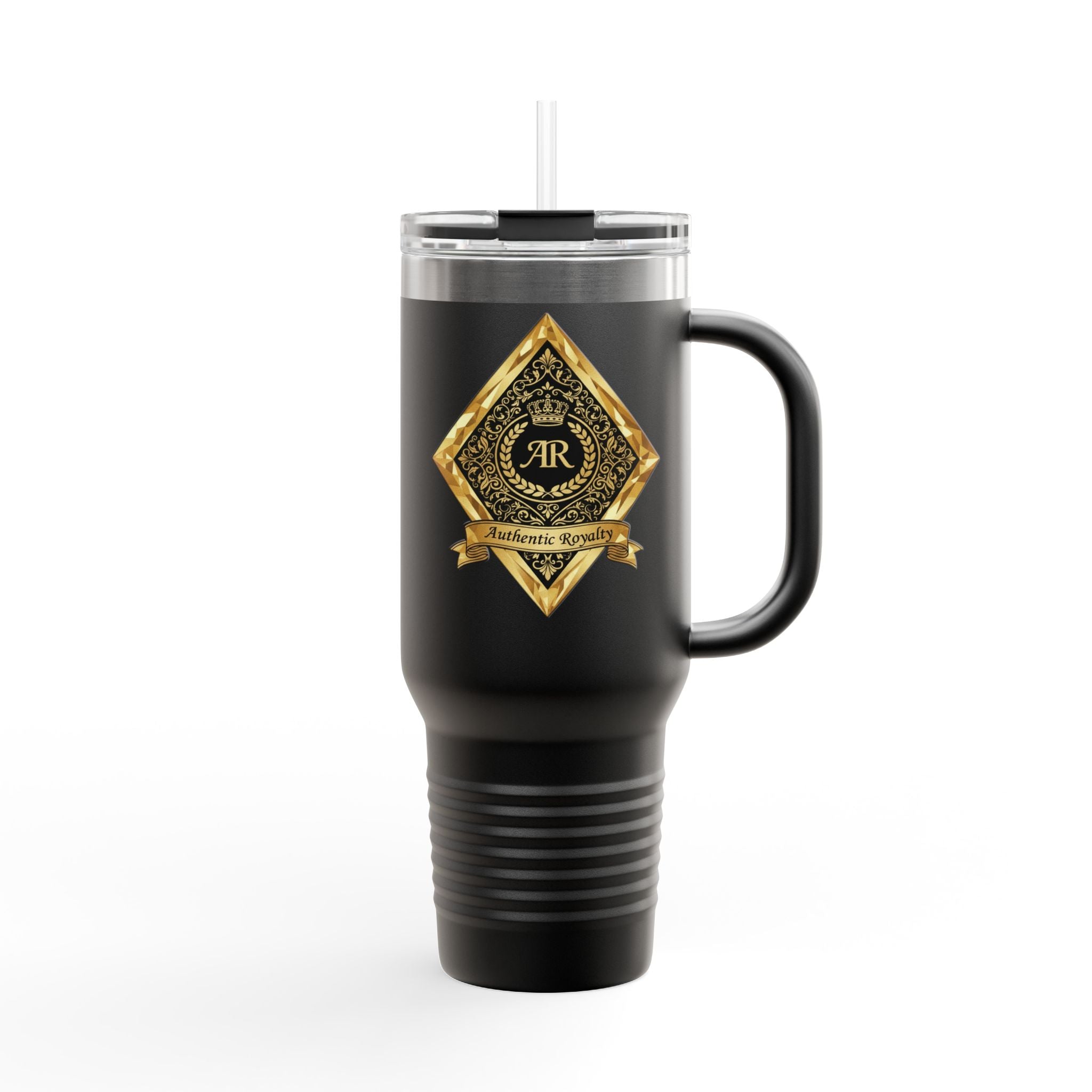 40oz "Gold Crest"  Tumbler