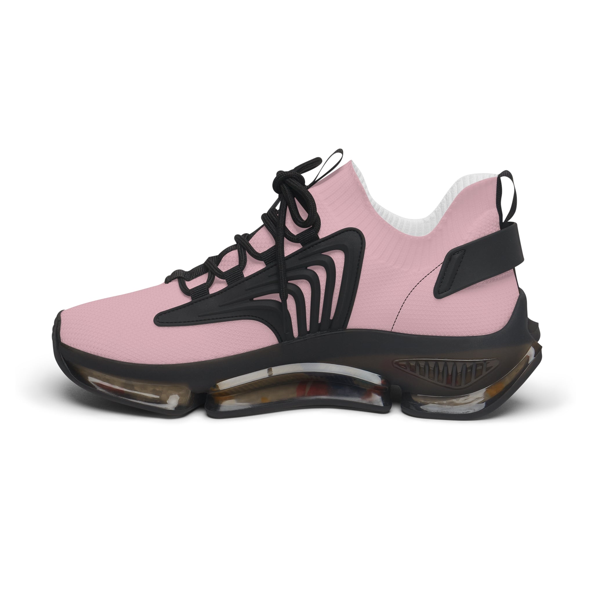 KoolKingKickz Women's "Plush Pink" Mesh Sneakers