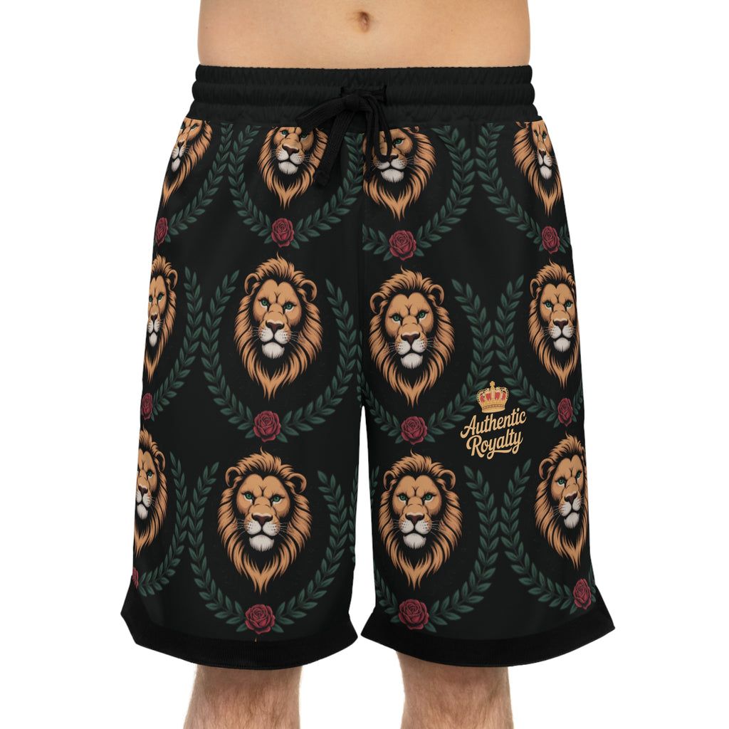 Authentic Royalty "Lion Crest" Basketball Shorts
