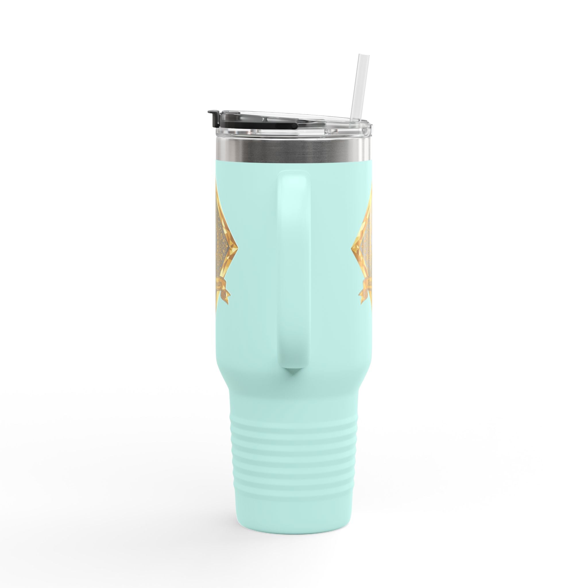 40oz "Gold Crest"  Tumbler