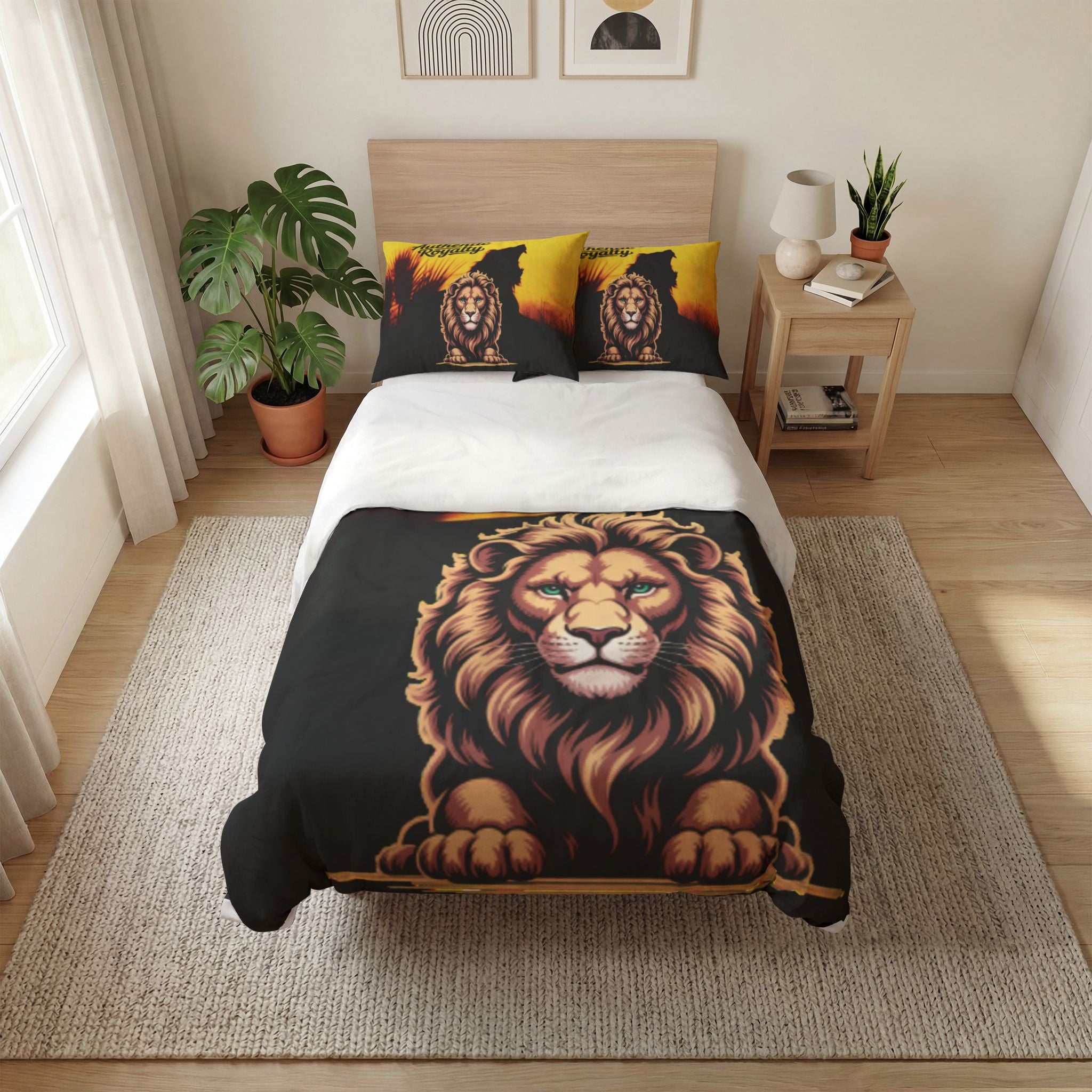"King Lion" Quilt Cover Set