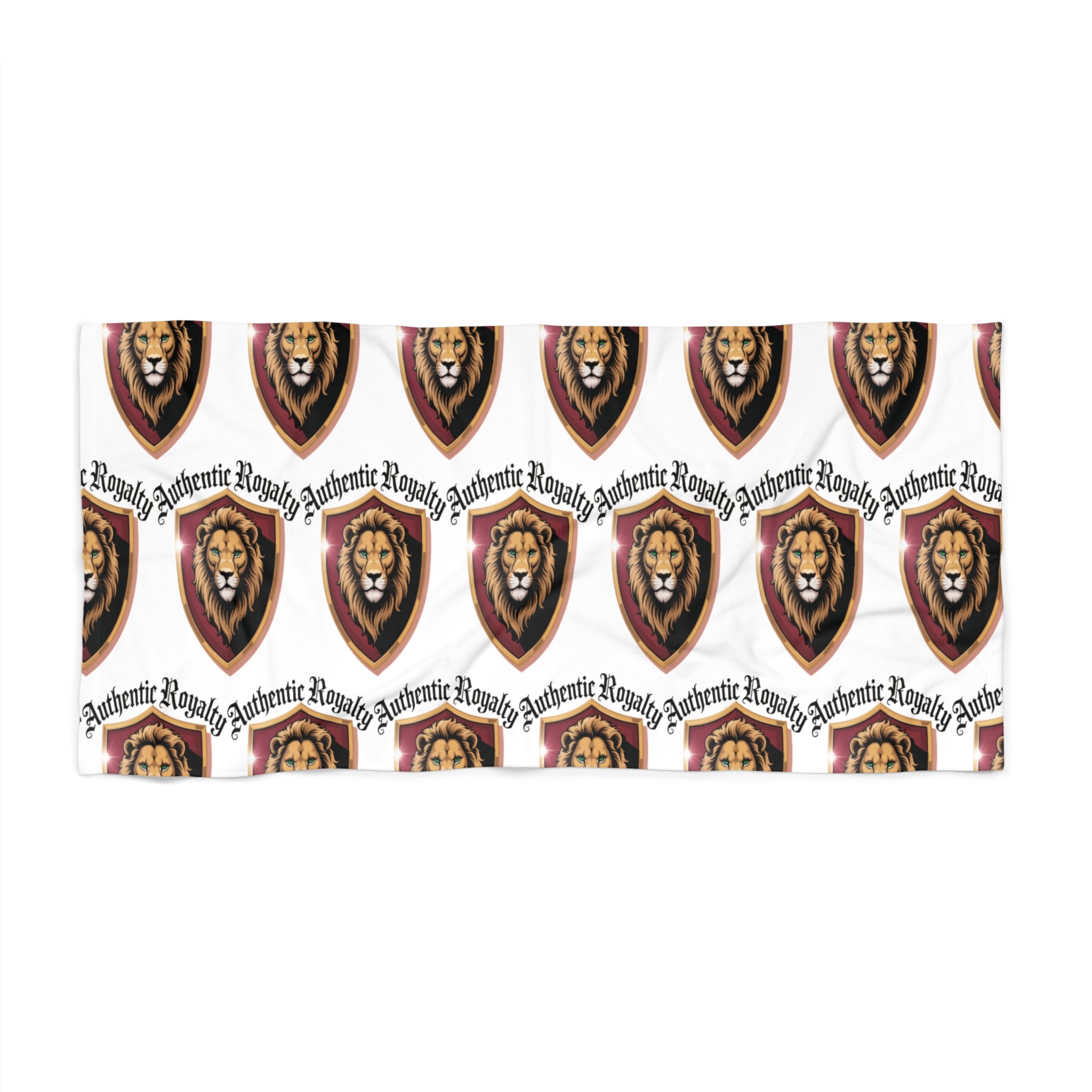 Authentic Royalty "King Lion" Beach Towel