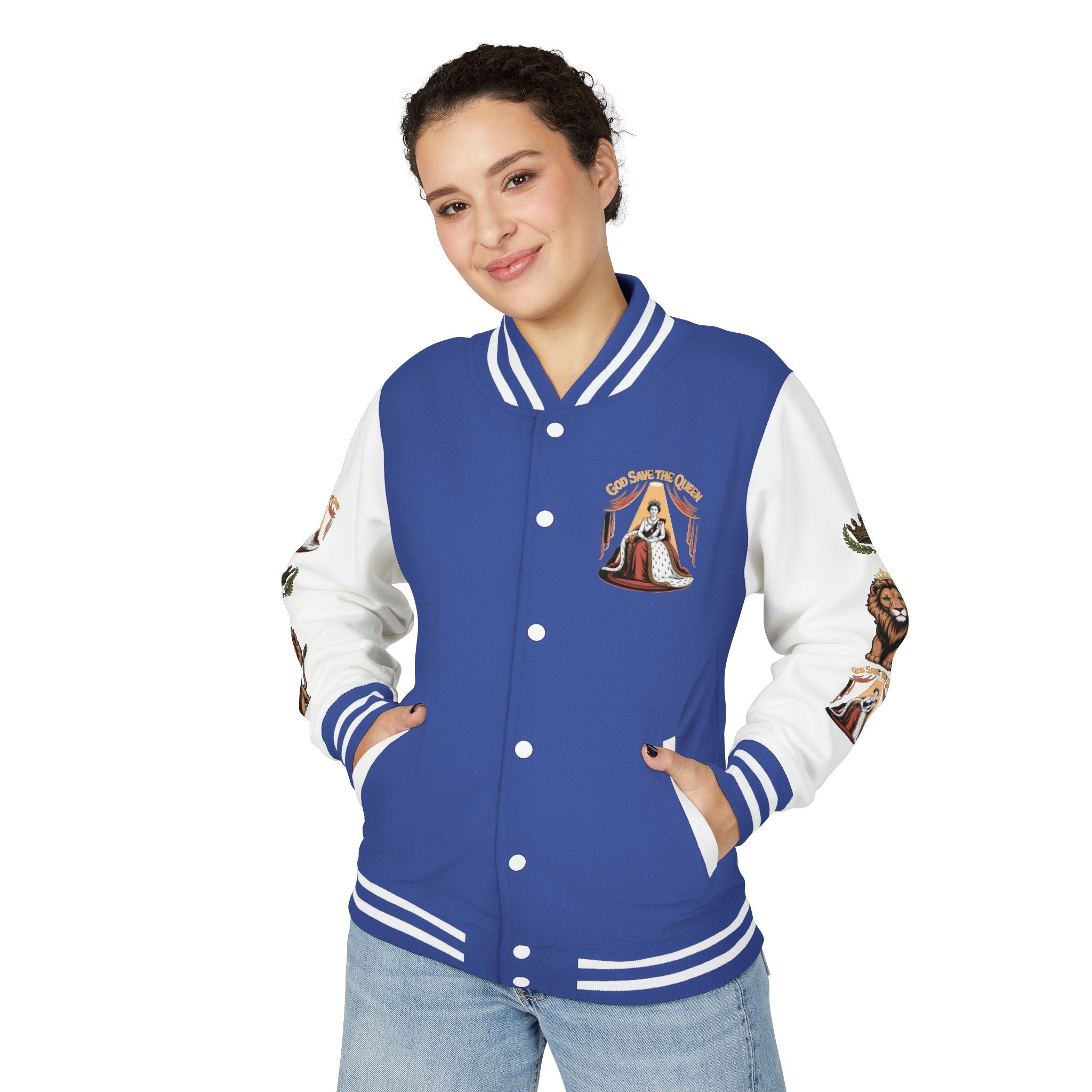 Authentic Royalty "Crowned Queen" Letterman/Varsity Jacket