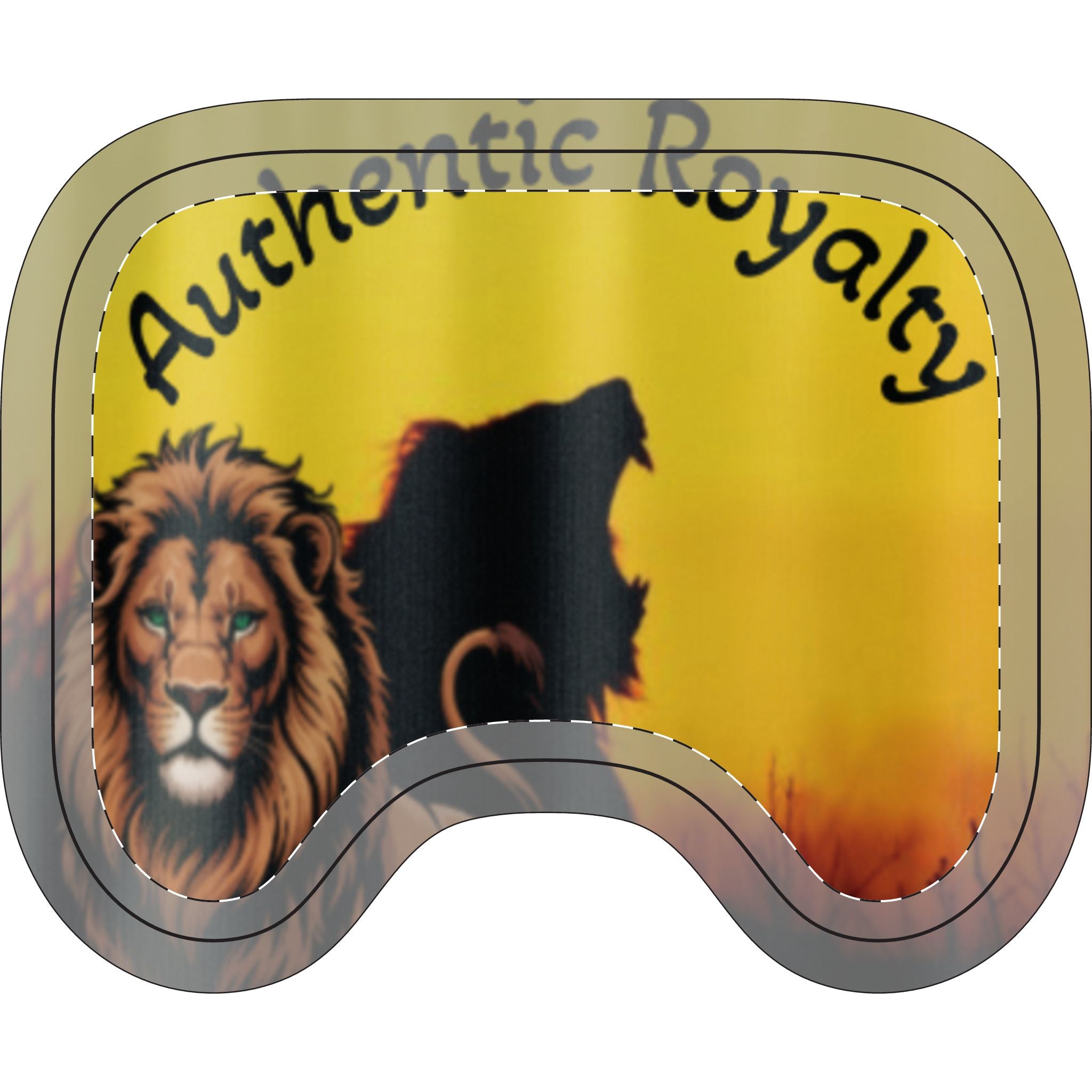 Lion Safari Toilet 3-Piece Bath Set
