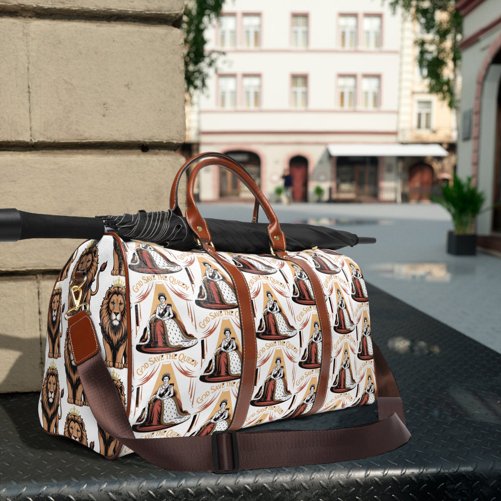Crowned Queen Waterproof Travel Bag