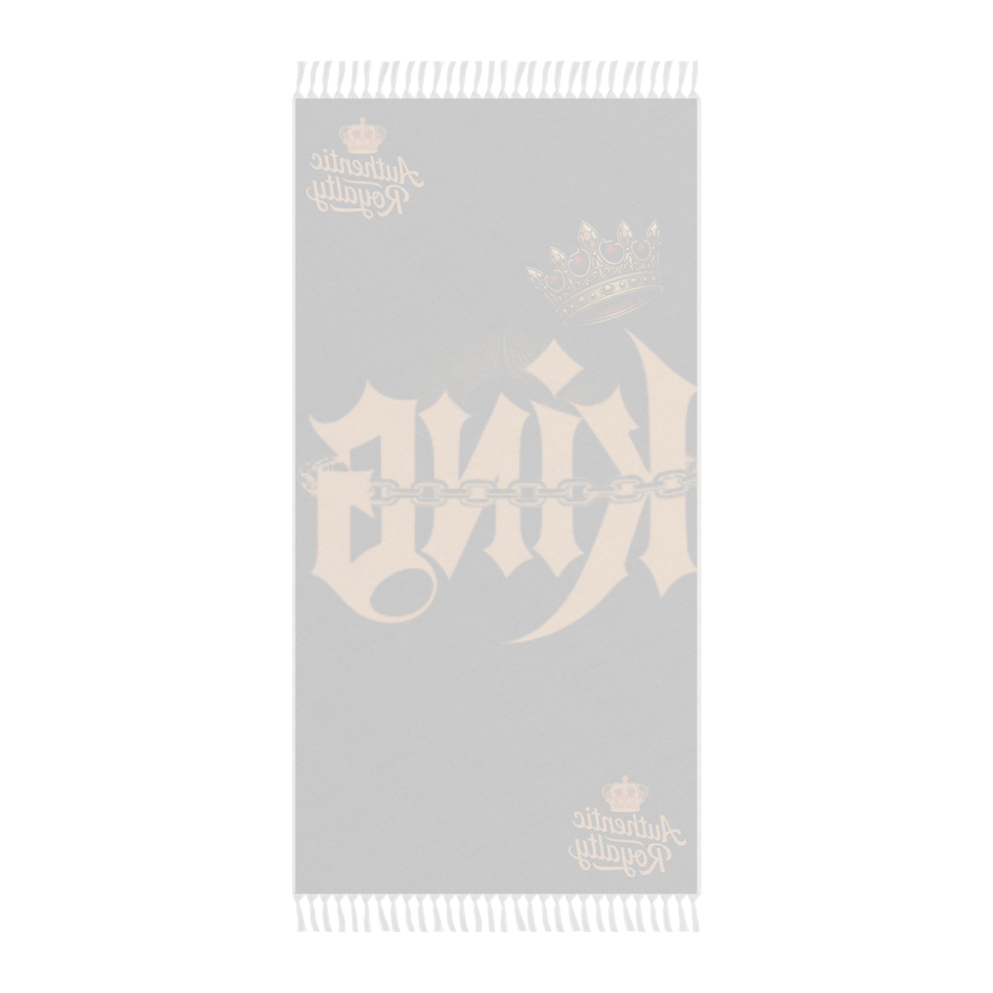 Authentic Royalty "Crowned King"  Boho Beach Towel/Cloth