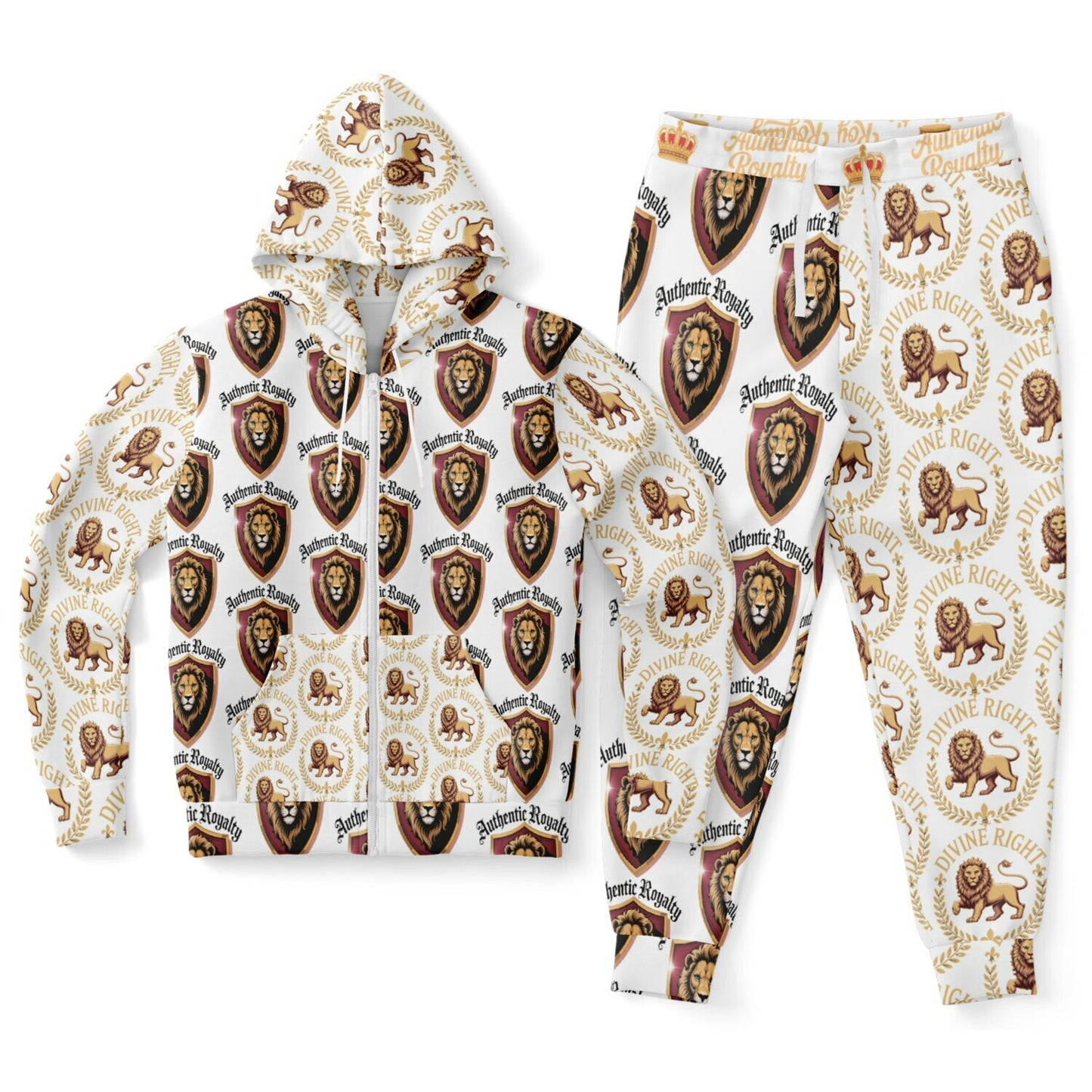 Authentic Royalty Men's Fashion Ziphoodie & Jogger
