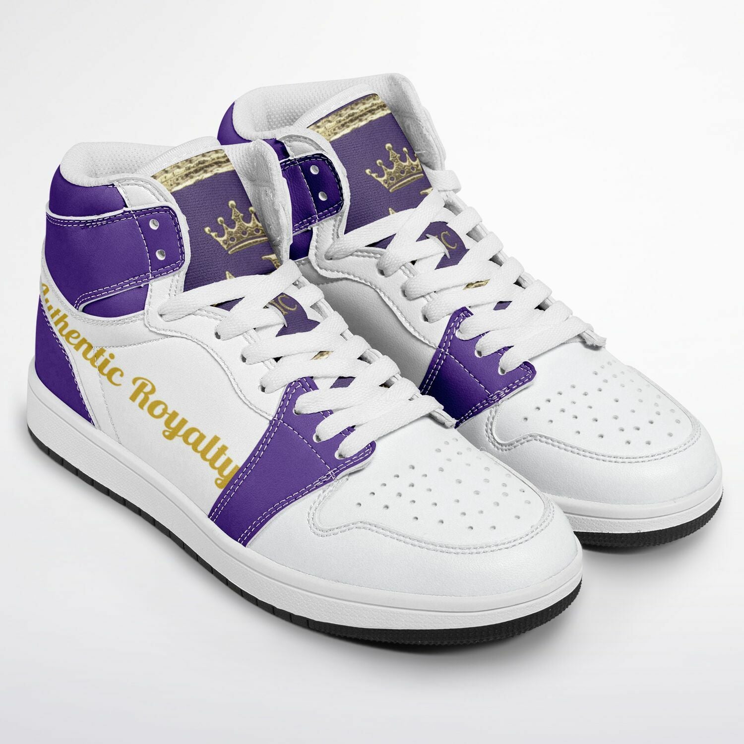 KoolKingKickz "Royal Motion" High Top Sneakers