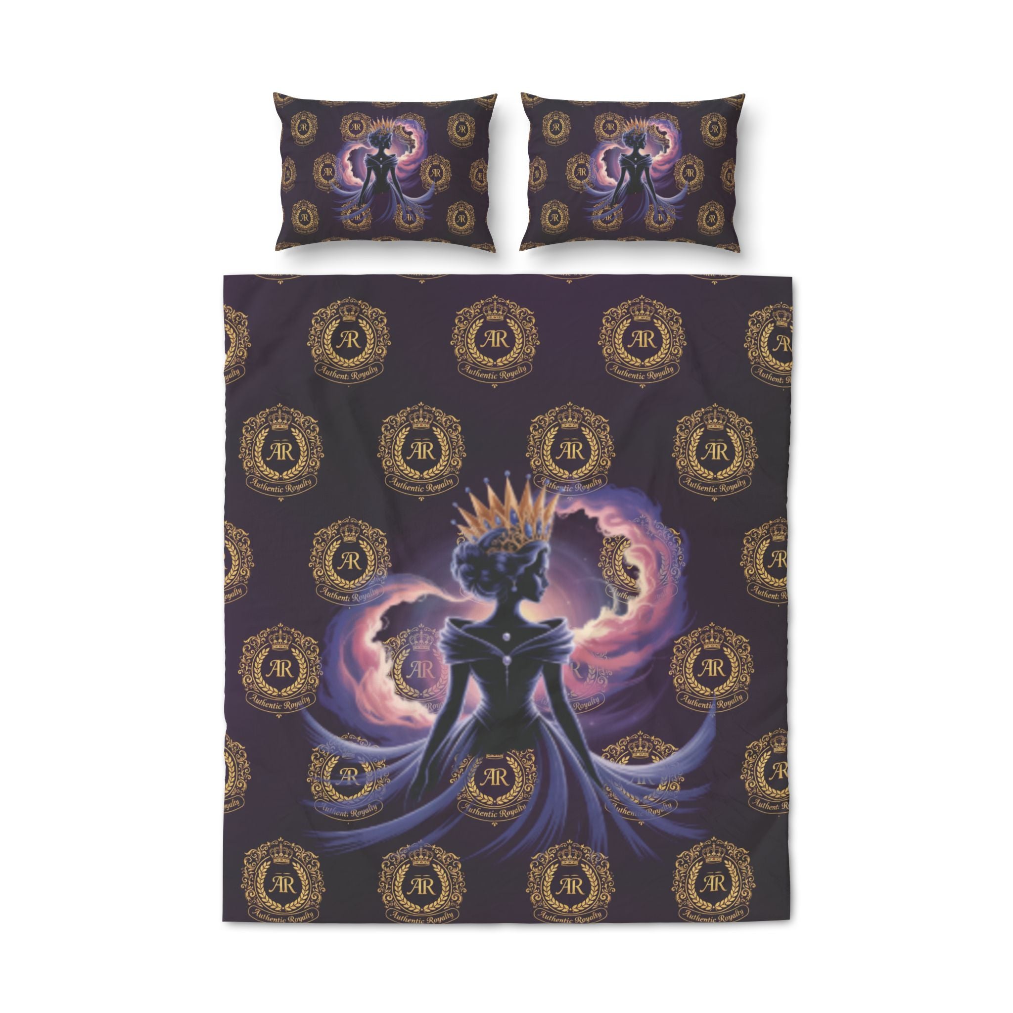 "Midnight Queen" Quilt Cover Set