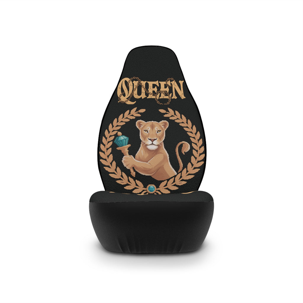 "Queen Lioness" 4 Set Car Seat Covers