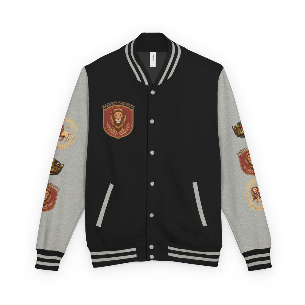 Authentic Royalty Men's "Crowned King" Letterman/Varsity Jacket