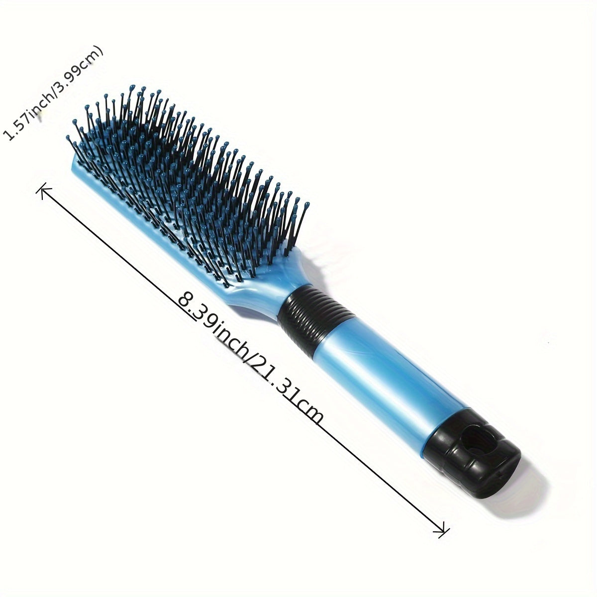1pc Plastic Detangling Brush Hairdressing Comb Rib Comb Massage Hair Brush For All Hair Types For Men And Women