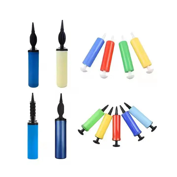 Handheld Plastic Balloon Air Pump Inflator Party Supplies Inflatable Floats Balloons Accessories Collection
