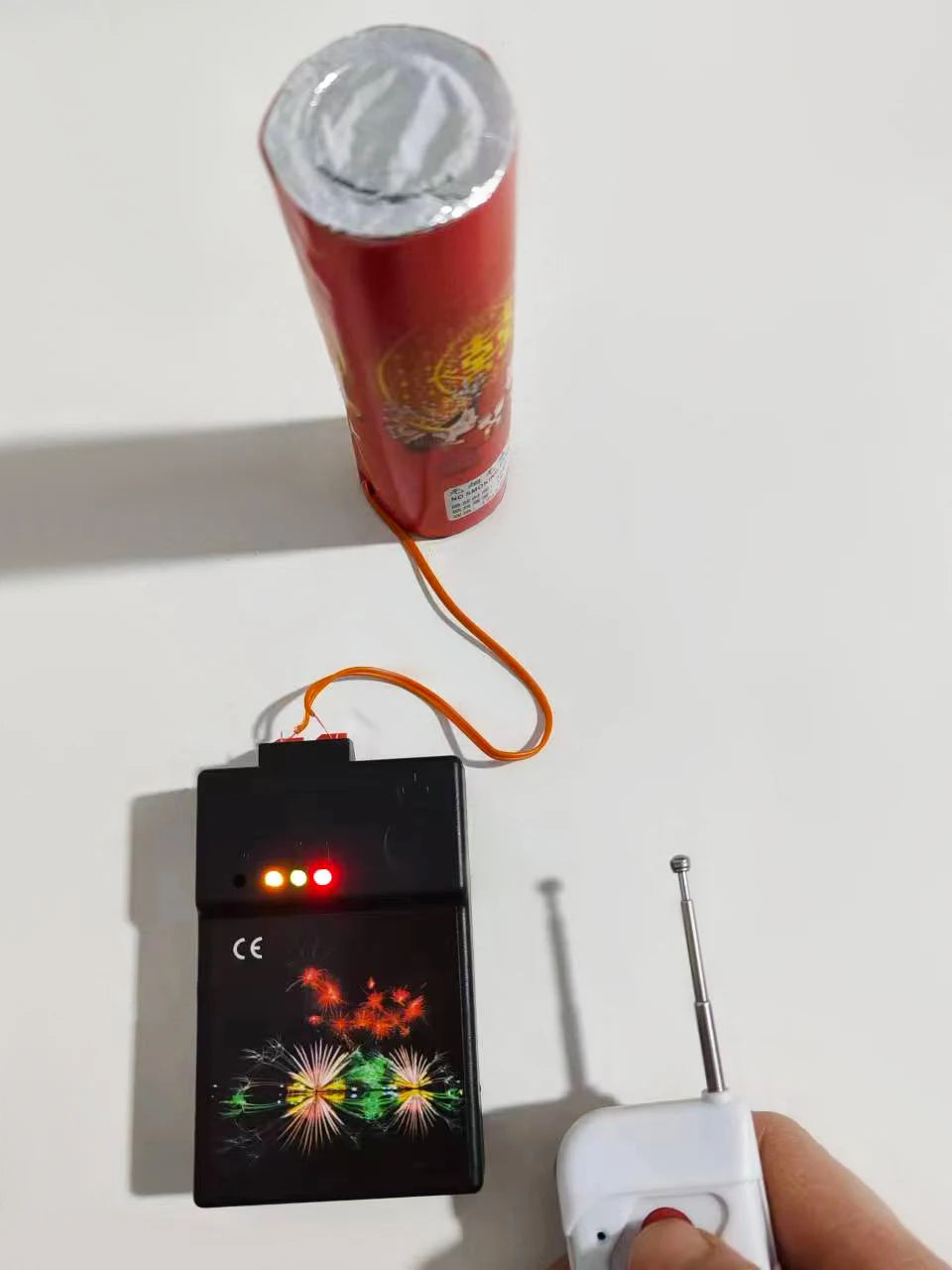 Party Supplies 4 Channels Waterproof Transmitter Wireless Remote Control Fireworks Firing System