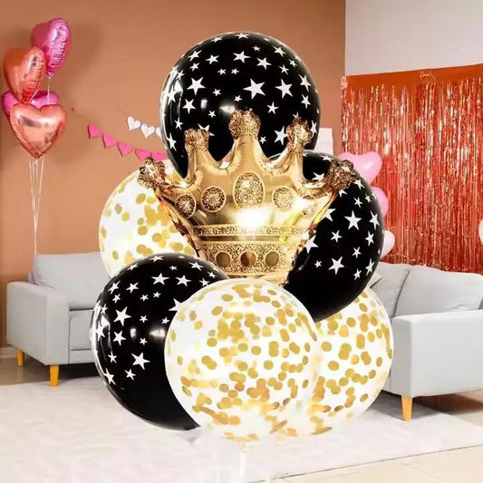 8PC Pink Single Heart Pentagram Combo Balloon for Weddings Balloons Party Supplies Christmas Parties