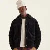 6305-SKAZI-Men's Classic Denim Trucker Jacket - Durable and Stylish, Perfect for Casual Wear and Outdoor Activities