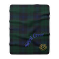 "Royal Crest" Sherpa Blanket
