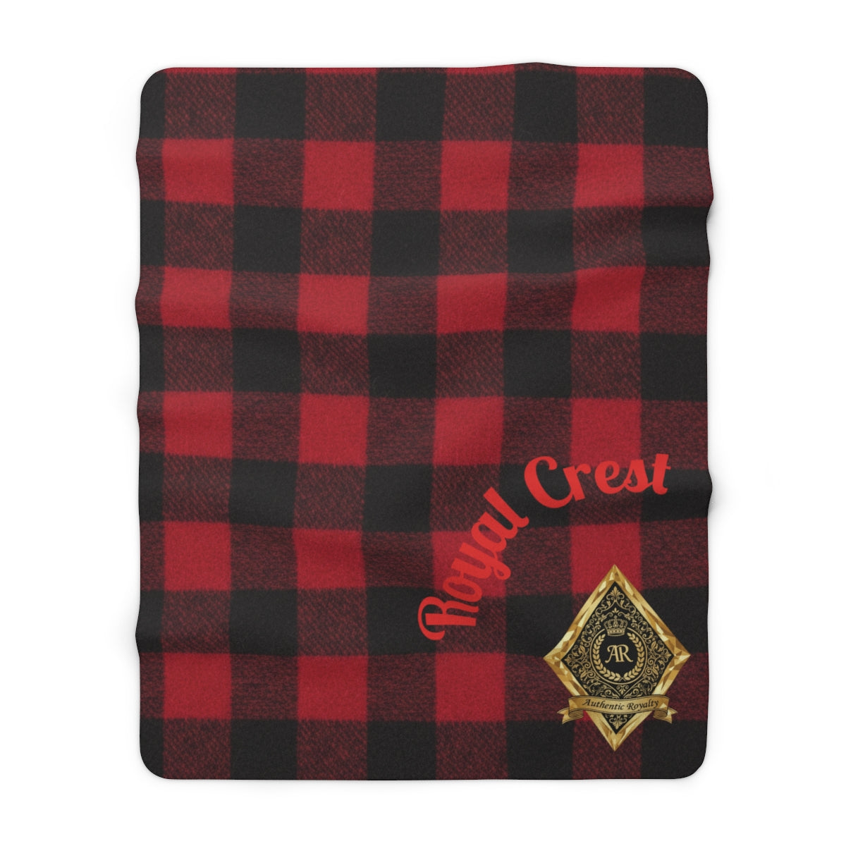 "Royal Crest" Sherpa Blanket