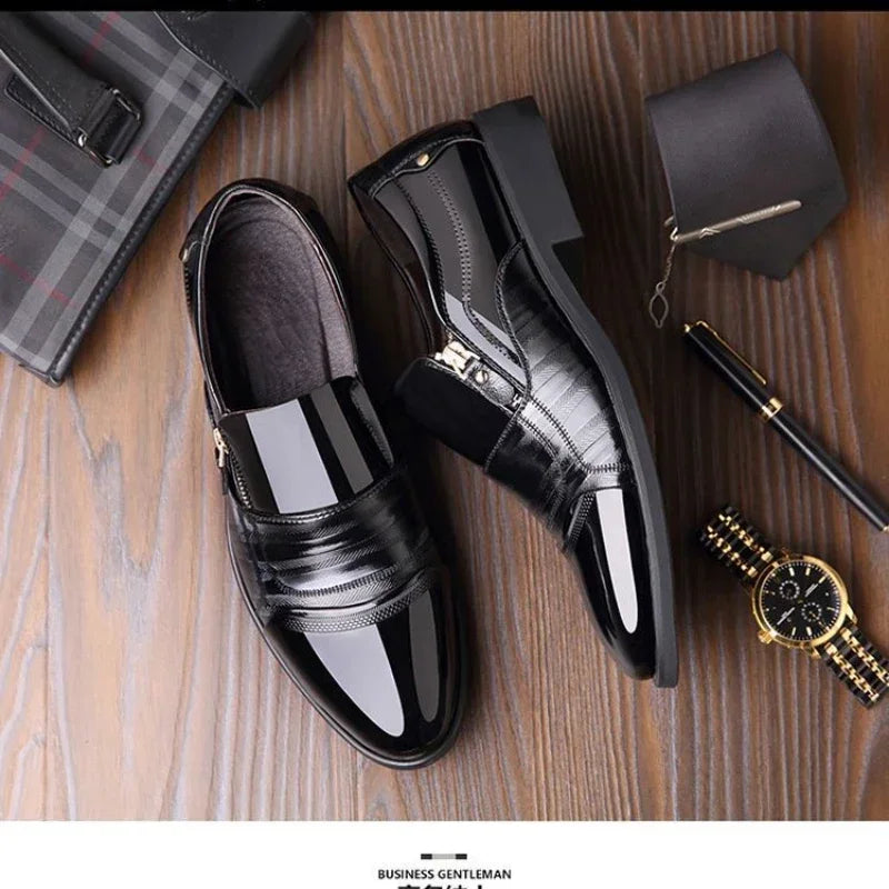 Men's Luxury Oxford Leather Business Shoes