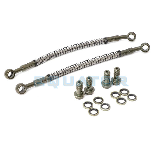 Dirt Bike Pit  Monkey  50cc 70cc 90cc 110cc 125cc 140cc  Oil fuel petrol Cooler Hose Line Pipe Tube with M10 oil Scraw