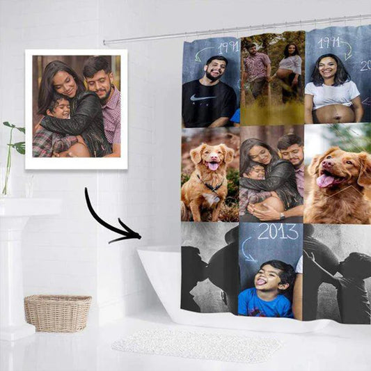 Custom shower curtains, custom curtains for bathrooms, photos of shower curtains with hooks for bathroom decoration