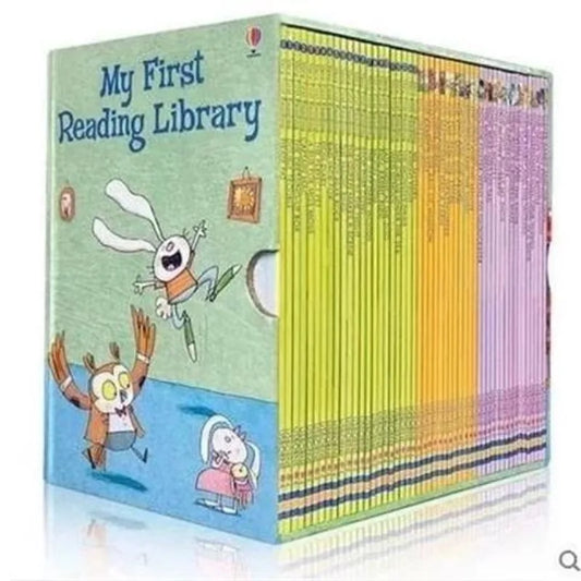 50 Books/Set Usborne My First Reading Library English Picture Books Baby Early Childhood Words Learning Gift for Kids New