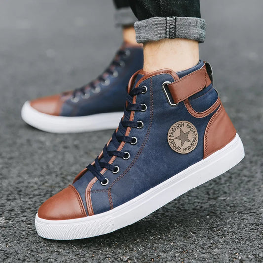 Men's High Top Luxury Sneakers